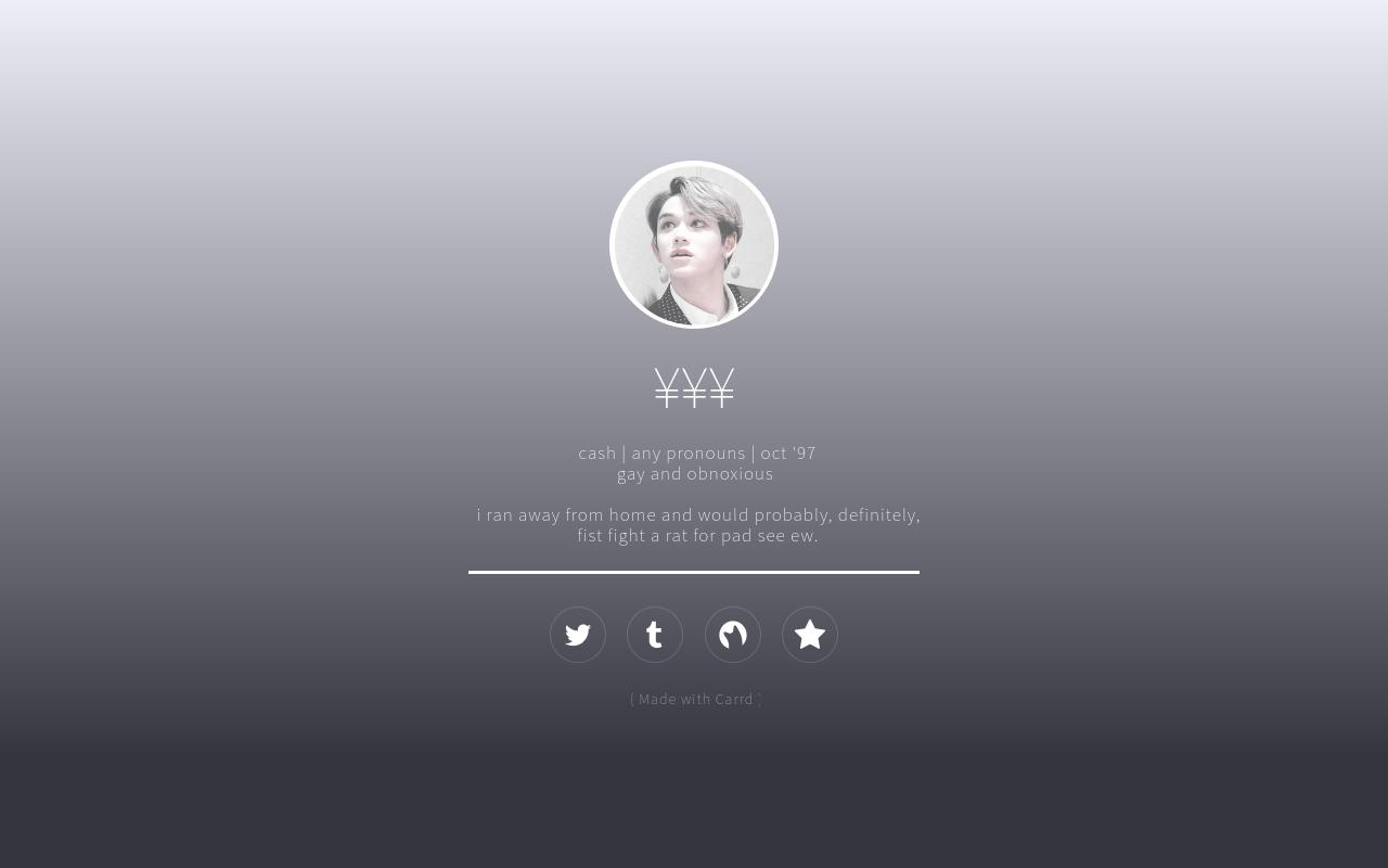 Carrd profile picture for @conversion